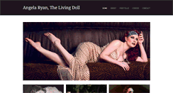 Desktop Screenshot of angelaryan.com